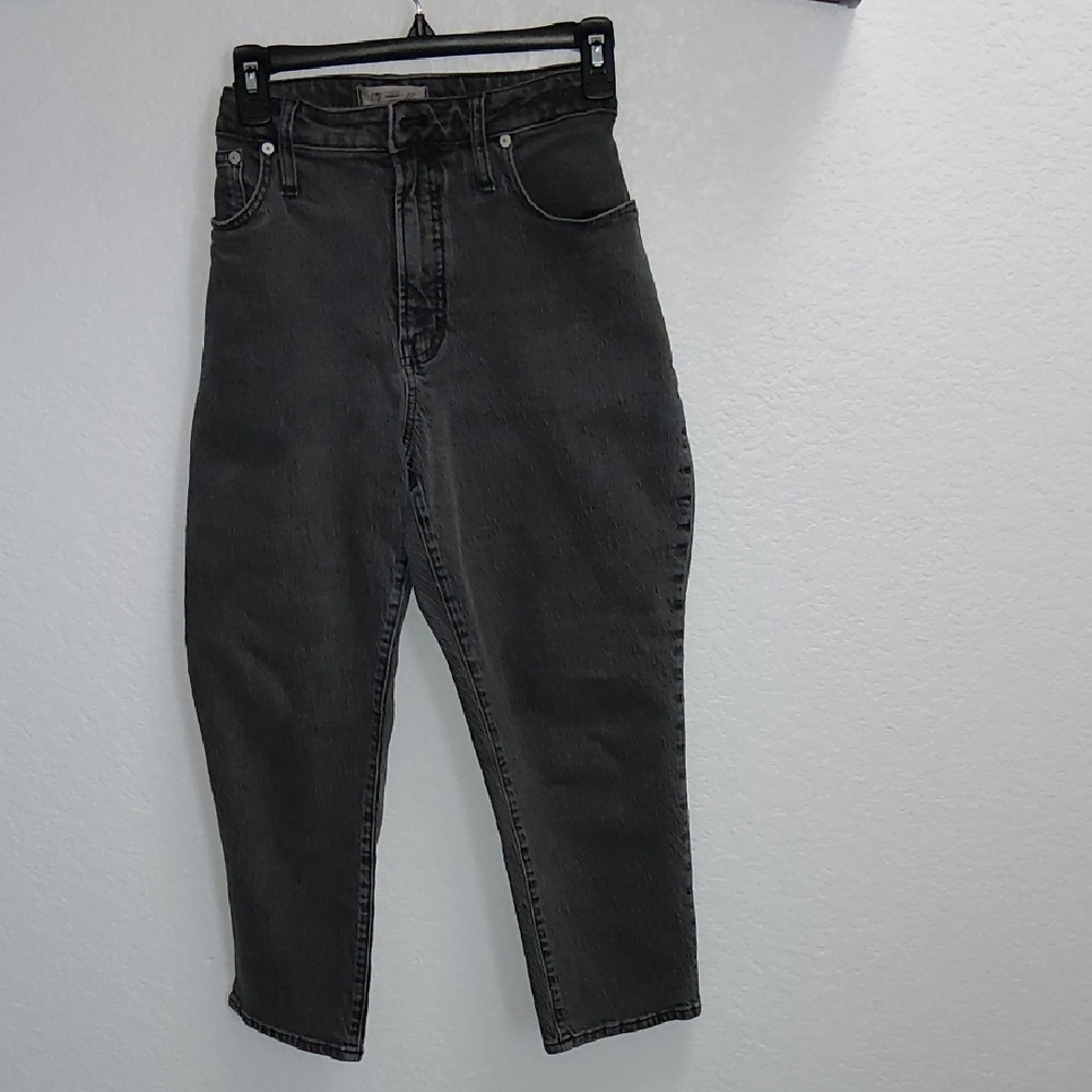 Madewell Gray Denim Jeans.